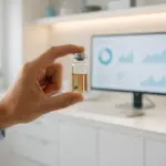 Échantillon d'analyse en laboratoire